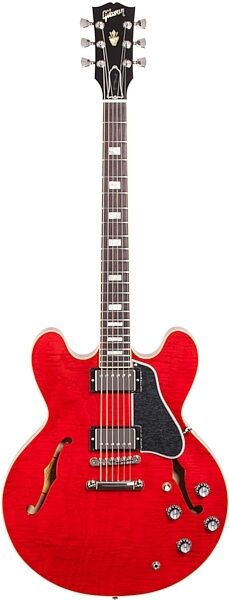 Gibson 2018 ES-335 Figured Electric Guitar (with Case), Full Straight Front