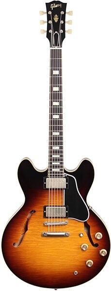 Gibson 2016 Memphis 1963 ES-335TDN Hand Selected Electric Guitar (with Case), Full Straight Front