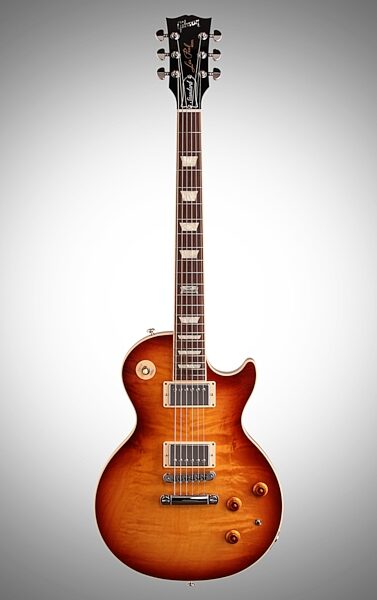 Gibson Limited Edition 2014 Les Paul Standard Lite Flametop A Plus Electric Guitar (with Case), Full Straight Front