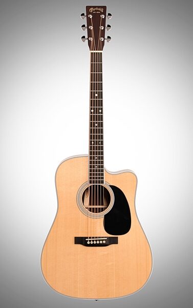 Martin DC-35E Dreadnought Acoustic-Electric Guitar (with Case), Full Straight Front