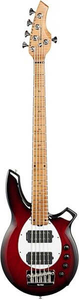 Ernie Ball Music Man BFR Bongo 5HH Electric Bass, 5-String (with Case), Full Straight Front