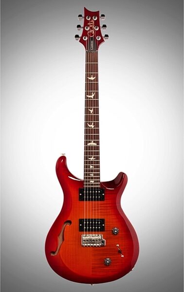 PRS Paul Reed Smith S2 Custom 22 Semi-Hollowbody Electric Guitar (with Gig Bag), Main--Full Straight Front