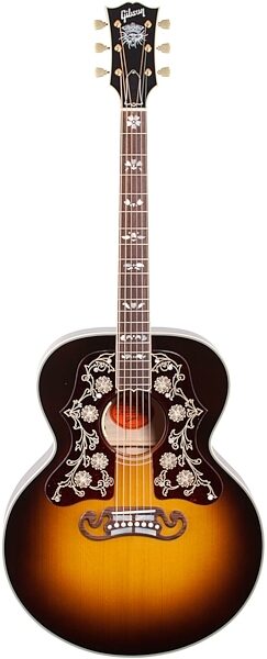 Gibson Limited Edition 2018 Bob Dylan Players SJ-200 Acoustic-Electric Guitar (with Case), Full Straight Front
