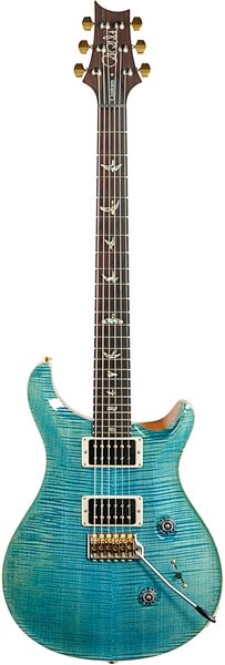 PRS Paul Reed Smith Wood Library CU24 10-Top Electric Guitar, with Cocobolo Fingerboard (with Case), Full Straight Front