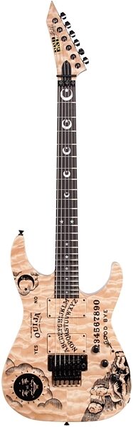 ESP Custom Shop Kirk Hammett Ouija Electric Guitar (with Case), Full Straight Front