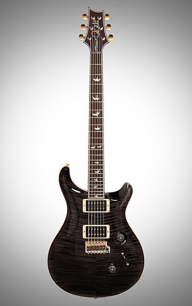 PRS Paul Reed Smith Custom 24 10 Flame Top 30th Anniversary Electric Guitar, Regular Neck (with Case), Full Straight Front