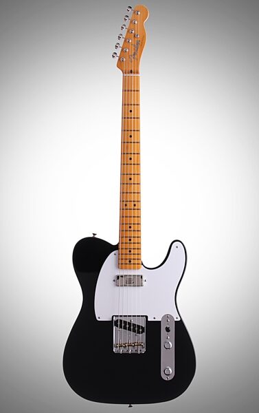 Fender Vintage Hot Rod '52 Telecaster Electric Guitar (Maple with Case), Full Straight Front