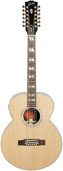 Gibson Limited Edition Parlor Rosewood Acoustic-Electric Guitar, 12-String (with Case), Full Straight Front
