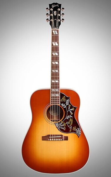 Gibson Hummingbird Dreadnought Acoustic-Electric Guitar (with Case), Full Straight Front