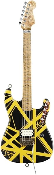 EVH Eddie Van Halen Limited Edition '79 Bumblebee Reissue Electric Guitar (with Case), Full Straight Front