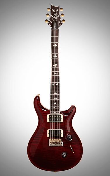 PRS Paul Reed Smith Custom 24 Flame Top 30th Anniversary Electric Guitar, with Regular Neck, Full Straight Front
