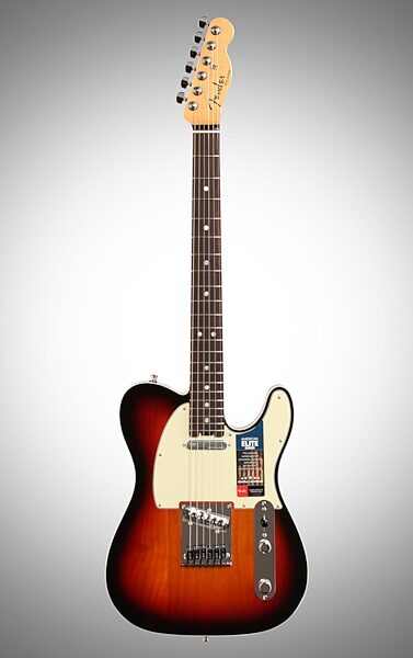 Fender American Elite Telecaster Electric Guitar (Rosewood, with Case), Full Straight Front