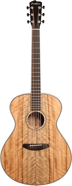 Breedlove Oregon Dreadnought Concerto Myrtlewood Acoustic-Electric Guitar (with Case), Full Straight Front