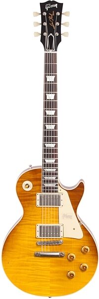 Gibson Custom Shop 60th Anniversary 1959 Les Paul Standard VOS Electric Guitar (with Case), Full Straight Front