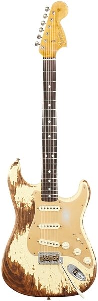 Fender Custom Shop Big Head Super Heavy Relic Stratocaster Electric Guitar (with Case), Full Straight Front