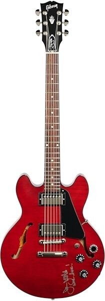 Gibson Limited Edition Joan Jett ES-339 Signed Semi-Hollowbody Electric Guitar (with Case), Full Straight Front
