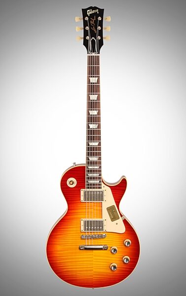 Gibson Custom Les Paul 1960 Reissue VOS Electric Guitar (with Case), Full Straight Front