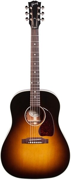 Gibson J-45 Standard 2018 Acoustic-Electric Guitar (with Case), Full Straight Front