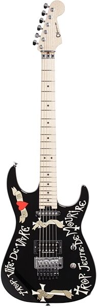 Charvel Warren DeMartini USA Signature Frenchie Electric Guitar (with Case), Full Straight Front