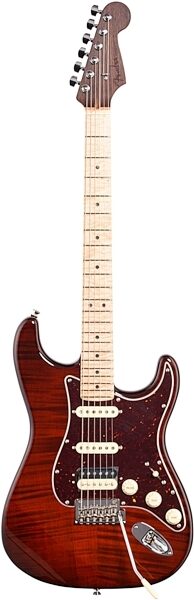 Fender Rarities Flame Maple Stratocaster Electric Guitar (with Case), Full Straight Front