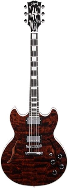 Gibson Limited Edition Midtown Deluxe Quilted Electric Guitar (with Case), Full Straight Front