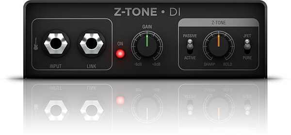 IK Multimedia Z-Tone DI Premium Active Direct Box, Action Position Front