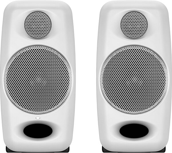 IK Multimedia iLoud Micro Monitors Pair with Bluetooth, White, Pair, Warehouse Resealed, Main