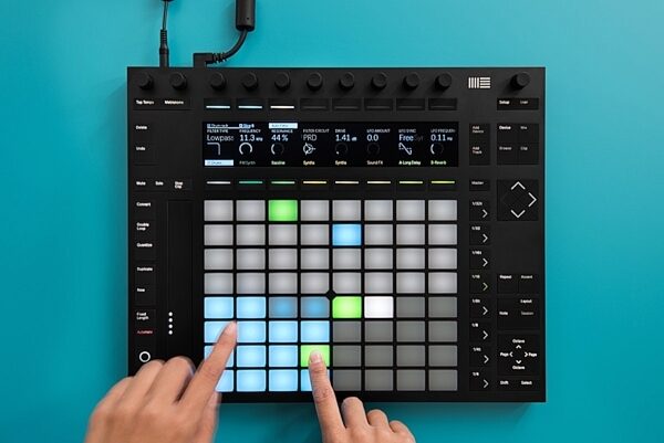 Ableton Push 2 Controller for Ableton Live, Warehouse Resealed, In Action