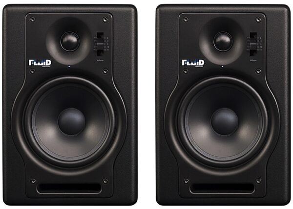 Fluid Audio F5 Powered Studio Monitors, Front