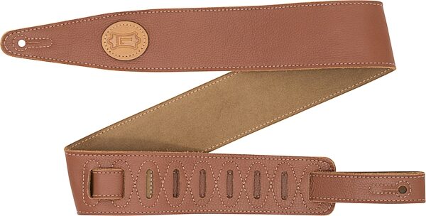 Levy's MGS317ST-BLK-HNY Garment Leather Strap, Tan Sand, Action Position Back
