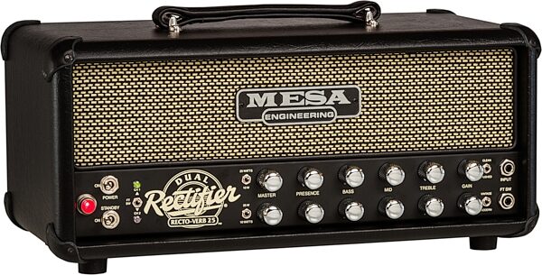 Mesa/Boogie Recto-Verb 25 Tube Guitar Amplifier Head (10/25 Watts), New, Action Position Back