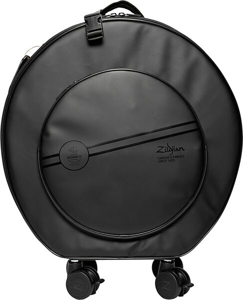 Zildjian Touring Rolling Cymbal Bag, Black, 24 inch, Action Position Back