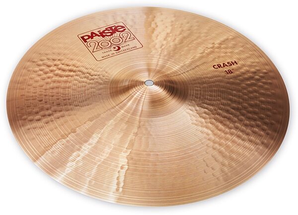 Paiste 2002 Crash Cymbal, 18 inch, Action Position Back
