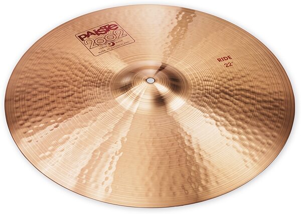 Paiste 2002 Ride Cymbal, 22 inch, Action Position Back