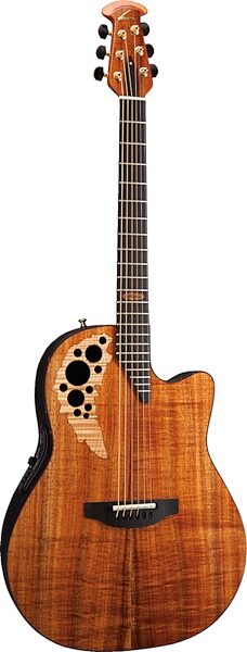 Ovation 2006 FKOA Collector Edition Deep Contour Bowl Cutaway Acoustic-Electric Guitar (with Case), Main