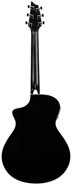 Breedlove Stage Concert Acoustic-Electric Guitar (with Gig Bag), Black Magic 2