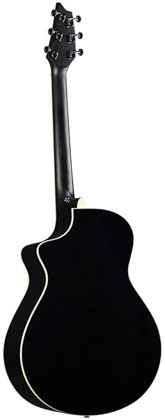 Breedlove 2015 Stage Dreadnought Acoustic-Electric Guitar (with Gig Bag), Black Magic 3