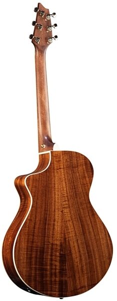 Breedlove Limited Edition Pursuit Concert 25th Anniversary Acoustic-Electric Guitar (with Gig Bag), Back Angle