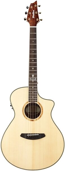 Breedlove Limited Edition Pursuit Concert 25th Anniversary Acoustic-Electric Guitar (with Gig Bag), Main
