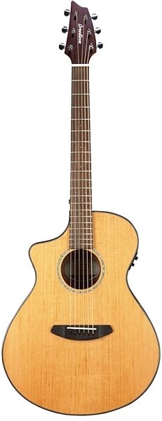 Breedlove Pursuit Concert Acoustic-Electric Guitar, Left-Handed (with Gig Bag), Main