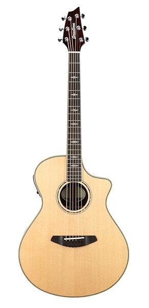 Breedlove Stage Concert Acoustic-Electric Guitar (with Gig Bag), Natural