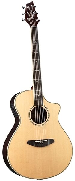 Breedlove Stage Concert Acoustic-Electric Guitar (with Gig Bag), Natural 3