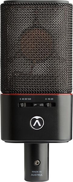 Austrian Audio OC18 Condenser Microphone Studio Set, Black, Front