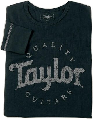 Taylor Aged Logo Thermal Shirt, Small, Action Position Back