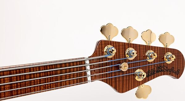 Ernie Ball Music Man BFR Fuego StingRay 5 Special Fretless Electric Bass Gutiar (with Case), Main Neck