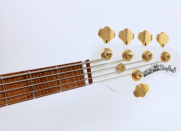 Ernie Ball Music Man StingRay 5 Crescendo BFR Electric Bass, 5-String (with Case), Main Neck