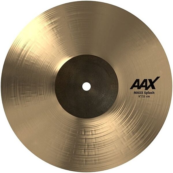 Sabian AAX MAX Splash V2 Cymbal, Natural Finish, 9 inch, Action Position Back