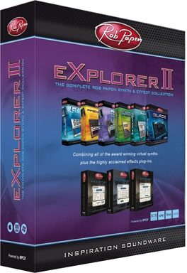 Rob Papen eXplorer II Bundle Software Synthesizer Bundle, Main