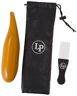 Latin Percussion LP245 Guicharo (with Scraper and Bag), Main