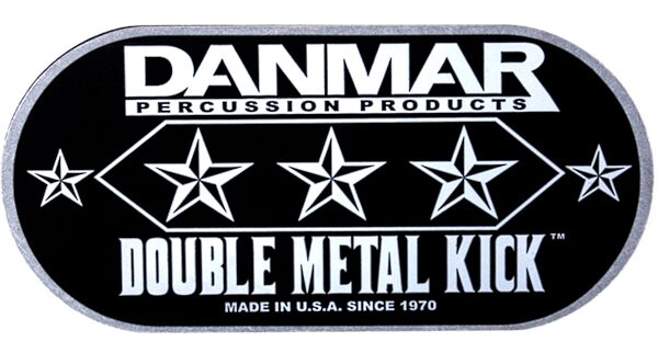 Danmar 210MK Double Metal Kick Impact Disc Stars, New, Action Position Back